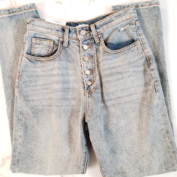 We Wore What Vintage Straight Leg Jeans Sz 26 - Picture 3 of 7
